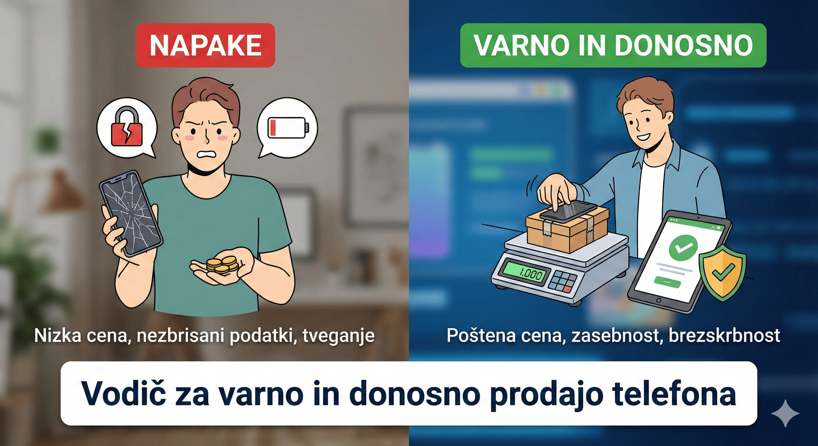 Najpogostejše napake pri prodaji telefona: Vodič za varno in donosno prodajo